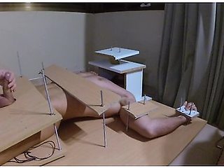 Amateur Femdom. Needle And Handjob