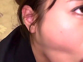 Big Breasts President Secretary Is Commuting with a Vibe! 1