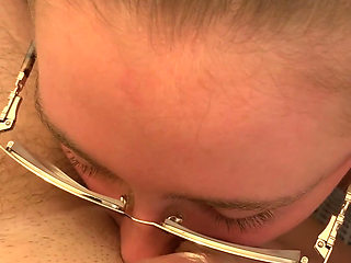 POV Glasses Wife Edges and Licks Balls