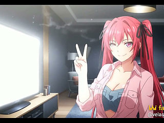 Red Skin Oni Girl Gets Completely Ruined. Hentai Animation (ai)