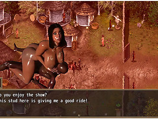 A struggle with sins - gameplay - roleplay - tia riding stranger dick while cuck boyfriend watching and he join for  DP