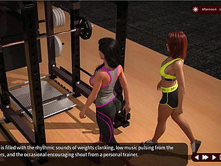 Whispers of Desire 7 Sarah and Alex Went to the Gym with Jessica