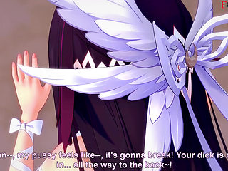 Columbina blowjob - Genshin Impact