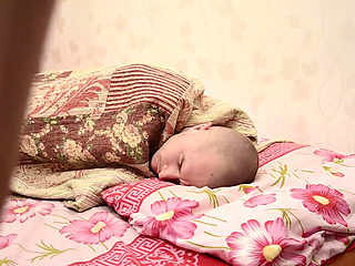 Cute teen enjoying in femdom