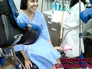 Shy Latina Alix Avery Gets Intense Medical Exam in Hospital Role Play
