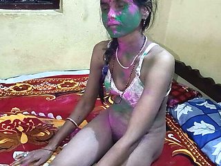 Shalini Gupta's Step Sister Fucks Brother Hard in Desi Village - Tight Pussy and Boobs Massage