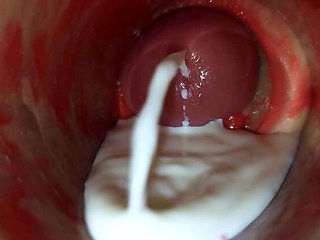 Lady Bottox Tight Pussy Creampie ASMR - Huge Cumshot Inside Deep Close Up