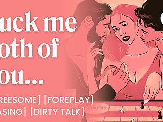 ASMR Audio Porn: Best Friend & Boyfriend Fuck You Together - MMF Threesome, DP & Dirty Talk - Erotic Audio Roleplay for Women