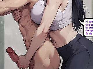 Handjob by Hinata