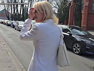 Intense Massage Session Turns Deep-Throat Public Roleplay