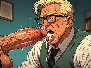 Monster Cock Blowjob Art