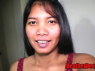 Heather Deep In 20 Week Pregnant Thai Teen Deepthroats Whip Cream Cock And Gets A Good Creamthroat