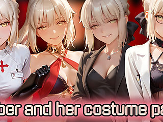 Survive Saber's sexy outfits changing party (Breathplay JOI)