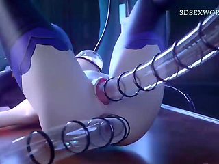 DOMINATION & SUBMISSION Honey Humped Rock-hard by Hook-up Machine (Toon)
