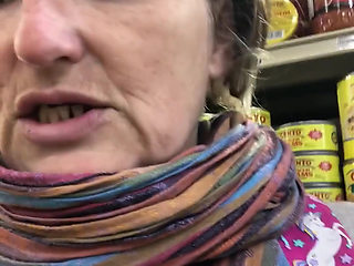 Flashing My Tits in Supermarket to Show You How Cold It Was!