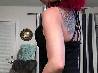 Teen solo anal masturbation