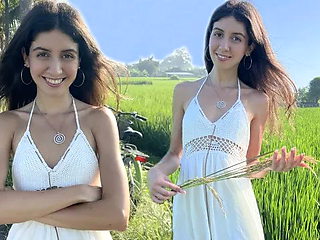 Cute Rice Picker Prefers to Be Paid with Sex for Her Work!