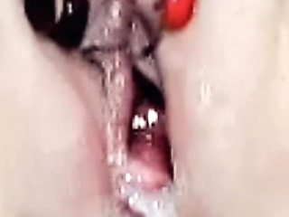 Big Pussy Cums with Squirt