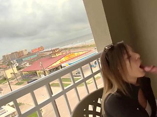 Mya Lane Fucked Hard on Busy Road and Hotel Balcony