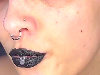 Blowjob Boyfriend Birthday Sloppy Deepthroat Lipstick Spit