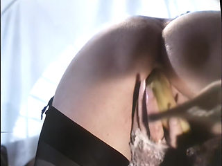 Filthy Italian Vintage Pornstar Slut Gets Her Fill