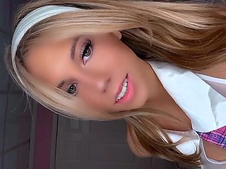 PLAYING WITH DILDO AFTER SCHOOL