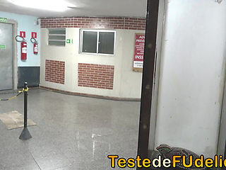 Alone at home, he couldn't resist the hot neighbor