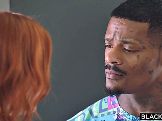 Maitland Ward, Big-Tits Redhead MILF, Rides Jason Luvs BBC in Intense Interracial