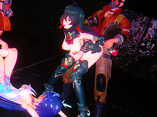 Honkai Impact - Seele Vollerei BBC Rough Sex - 3D Hentai Animations