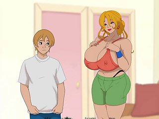 Anime porn, redhead big tits, hotwife