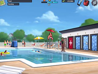 Summertime saga - getting a blowjob