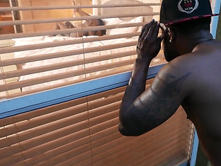 Rome Major Sneaks Into Thick Ebony Girls Bedroom to Fill Her up with BBC Cum