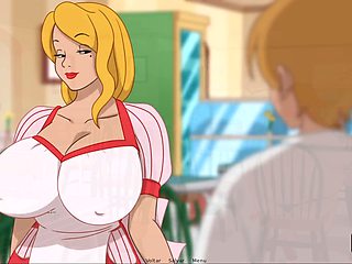 Adult cartoon porn game featuring big boobs and tons of milf action