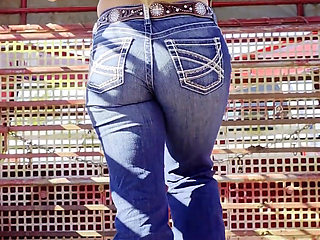 Redhead Cowgirl Slow Strips Teasing You with Naked Body Smelling Panties Tasting Pussy