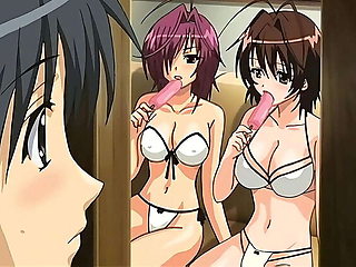 Step Brother Spies On Horny Step Sister - Hentai Taboo Fantasy