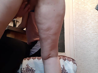 Our MILF Neighbor Came to Us so That We Could Fuck Her with Dirty Russian Talk