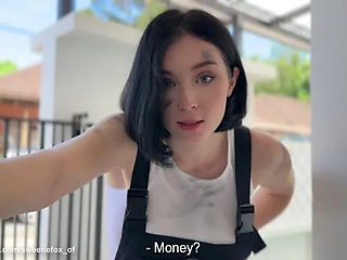 Beauty Auto-mechanic Deepthroat, Rough Fucks and gets Facial Pov