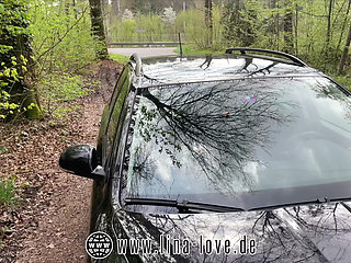 Breaking a Taboo at the Parking Lot Meeting!! Fucked and Crampied in by Strangers!!