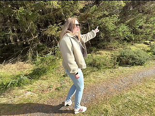 Emergency While Walking on the Public Trail but Had to Wet My Jeans