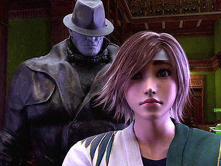 Naughty ASUKA Gets Roughly Punished in the Library by MR. X (Exclusive Sex Anime)