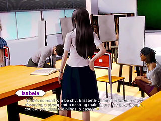 Waifu Academy - Isabela Bianchi Porn Collection. Nude Scenes Porn Game Play