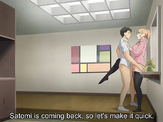 Busty stepmom seduce stepson hentai , Hajimete no Hitozuma Episode 5