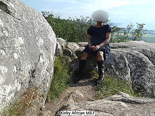 A Polkagris-lollipop in My Pussy