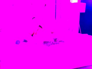 Emo Amateur Teen stript vor der Cam