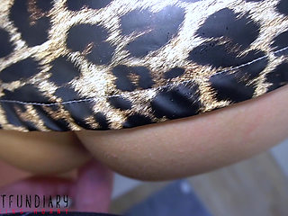 Girl in Leo Raincoat Taking a Bath and Gets Fresh Cum Shot on Her Rubber Ass - Projectfundiary