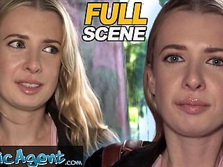 Unimaginable Martin Gun and Adriana SweetBlonde - college action - Public Agent