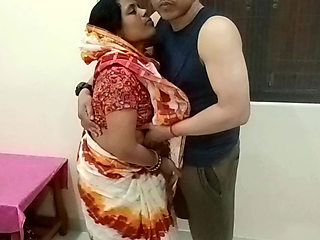 Newly Married Indian Priyanka Bhabhi Deep Throat Blowjob and Riding Hard Cock Deep Inside Tight Black Pussy with Young Step Brot