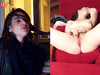 Ersties - All alone and full of lust - Roesi shows everything