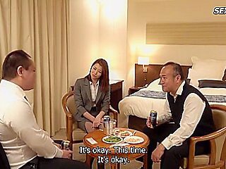 (eng Sub) Crossing The Line Of Infidelity With My Boss During Study Camp - - Maki Houjo