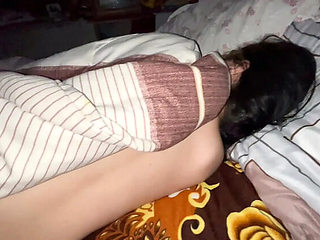 Stepdad Accidentally Slips Inside Cleopatra's Pussy at Night - Ionut899 Fucks Teen Stepdaughter & Cums Inside